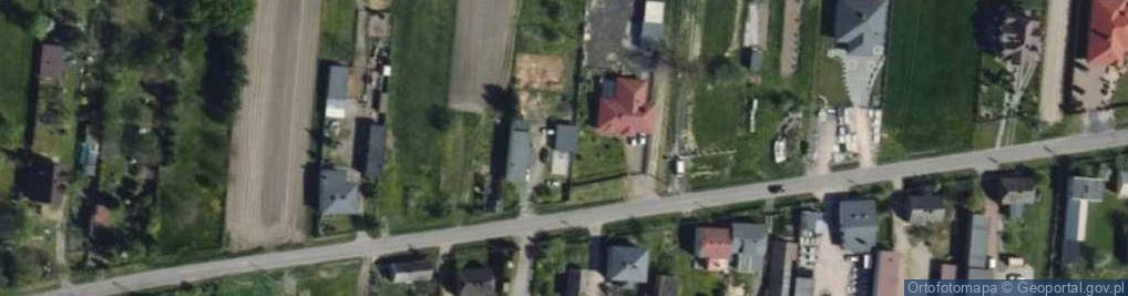 Zdjęcie satelitarne Czestków B ul.