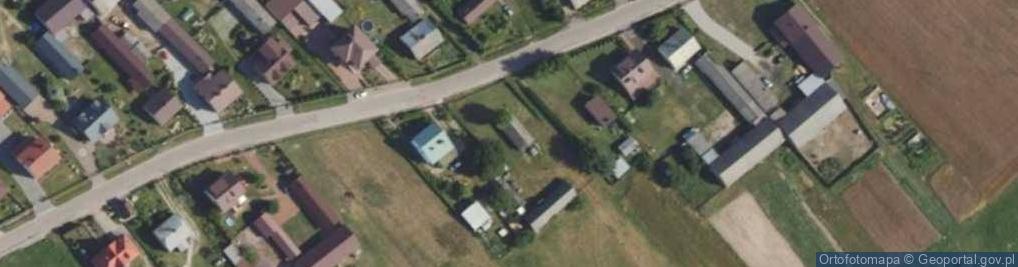 Zdjęcie satelitarne Człekówka ul.