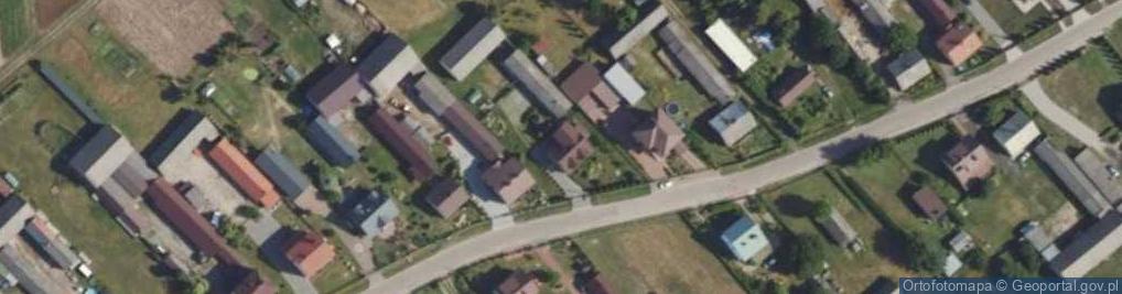 Zdjęcie satelitarne Człekówka ul.