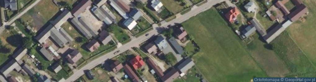 Zdjęcie satelitarne Człekówka ul.