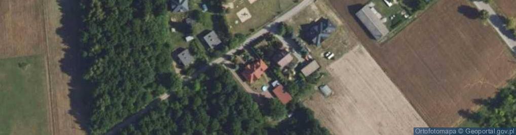 Zdjęcie satelitarne Człekówka ul.