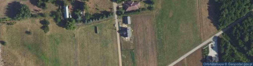 Zdjęcie satelitarne Człekówka ul.