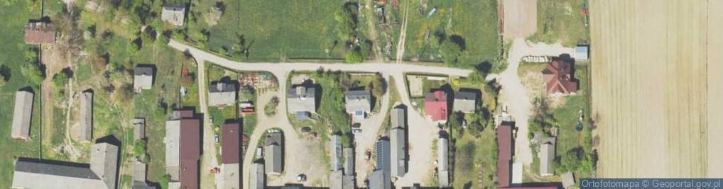 Zdjęcie satelitarne Czosaki-Dąb ul.