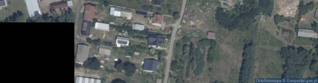 Zdjęcie satelitarne Czuchów-Pieńki ul.