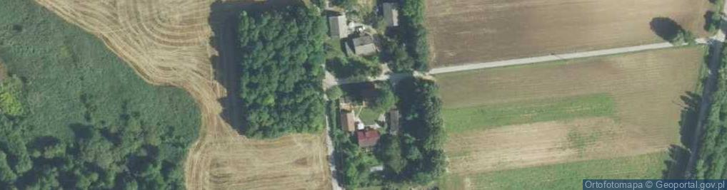 Zdjęcie satelitarne Czuszów ul.
