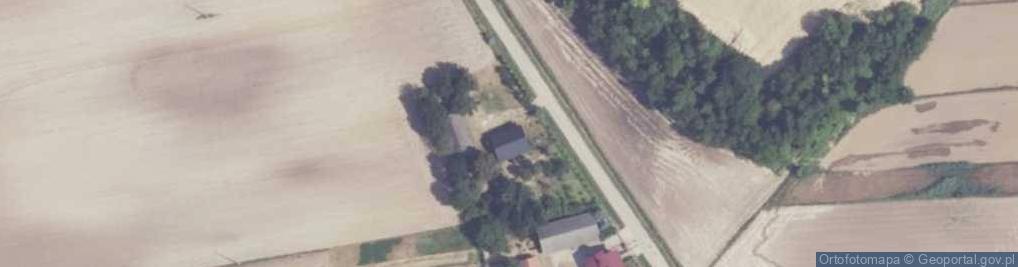 Zdjęcie satelitarne Czuszów ul.