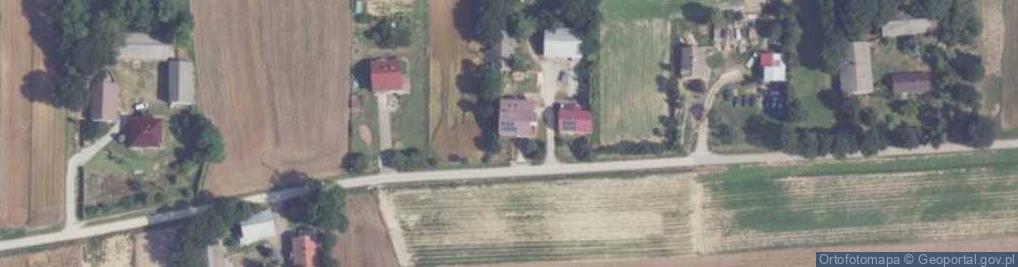 Zdjęcie satelitarne Czuszów ul.
