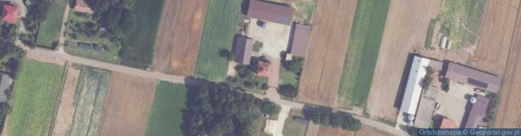 Zdjęcie satelitarne Czuszów ul.