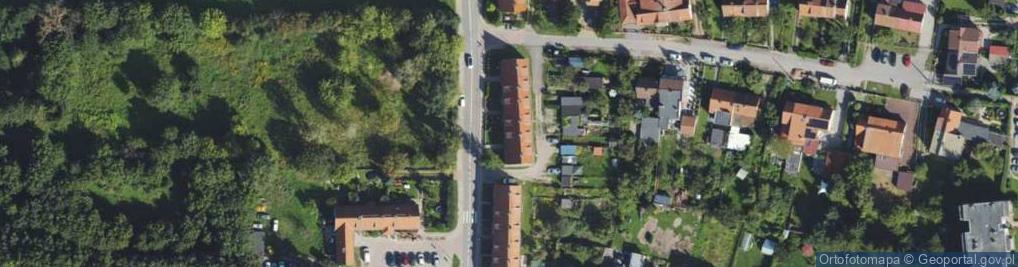 Zdjęcie satelitarne Częstochowska ul.