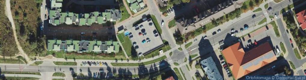 Zdjęcie satelitarne Częstochowska ul.