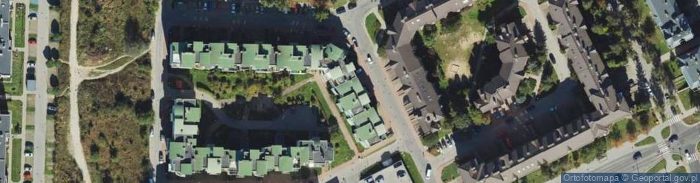 Zdjęcie satelitarne Częstochowska ul.