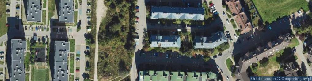 Zdjęcie satelitarne Częstochowska ul.