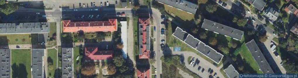 Zdjęcie satelitarne Czwartaków ul.