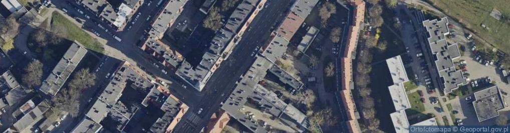 Zdjęcie satelitarne Częstochowska ul.
