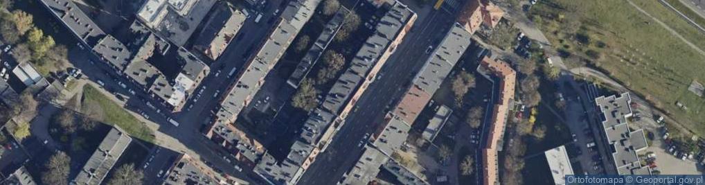 Zdjęcie satelitarne Częstochowska ul.