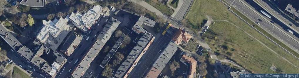 Zdjęcie satelitarne Częstochowska ul.