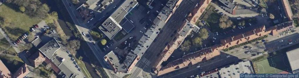 Zdjęcie satelitarne Częstochowska ul.