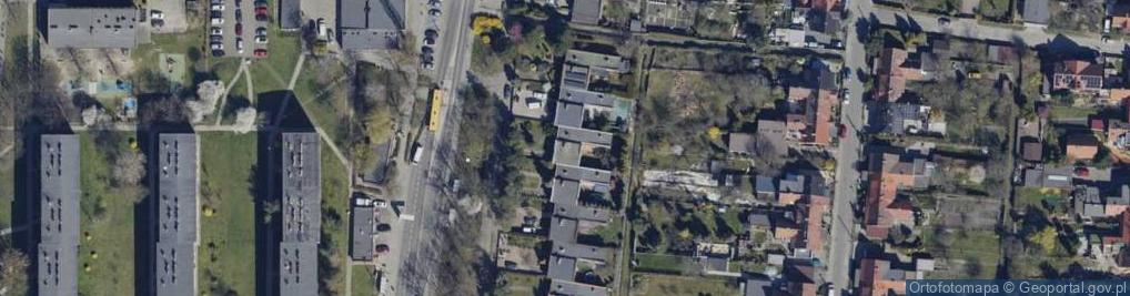Zdjęcie satelitarne Czapli ul.