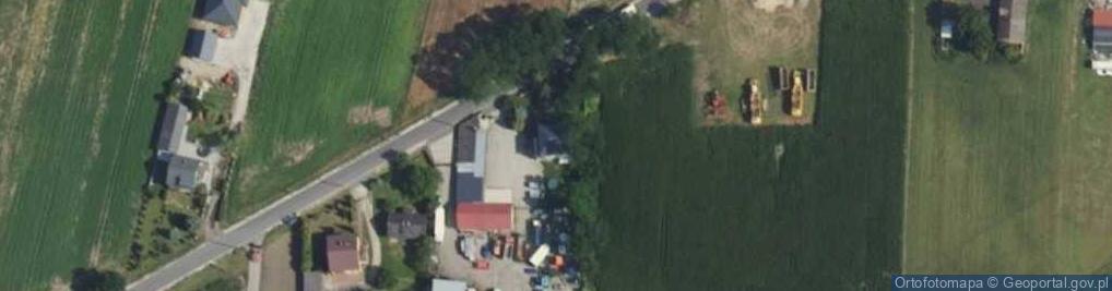 Zdjęcie satelitarne Czarna Droga ul.