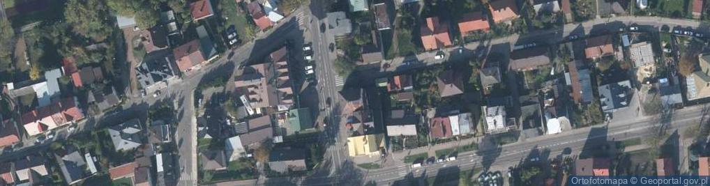 Zdjęcie satelitarne Czerwonego Krzyża ul.