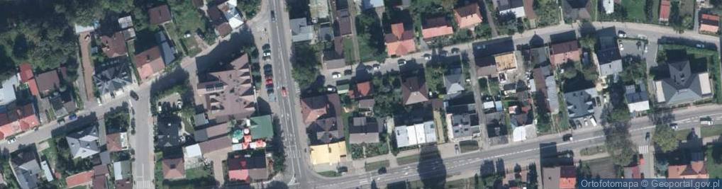 Zdjęcie satelitarne Czerwonego Krzyża ul.