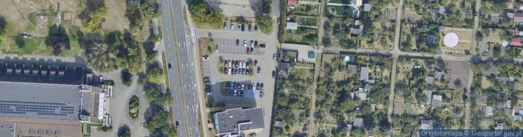 Zdjęcie satelitarne Czarna Droga ul.