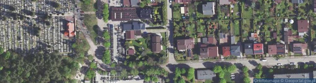 Zdjęcie satelitarne Czwartaków ul.