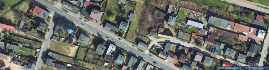 Zdjęcie satelitarne Częstochowska ul.