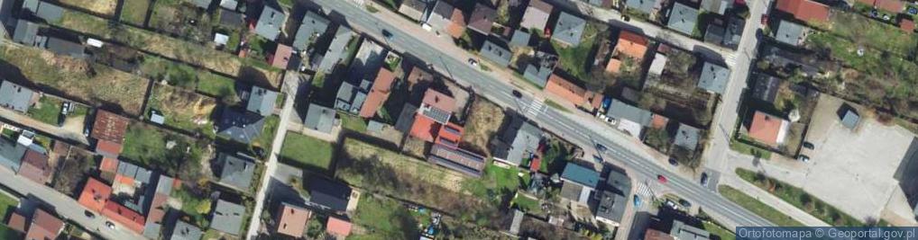 Zdjęcie satelitarne Częstochowska ul.