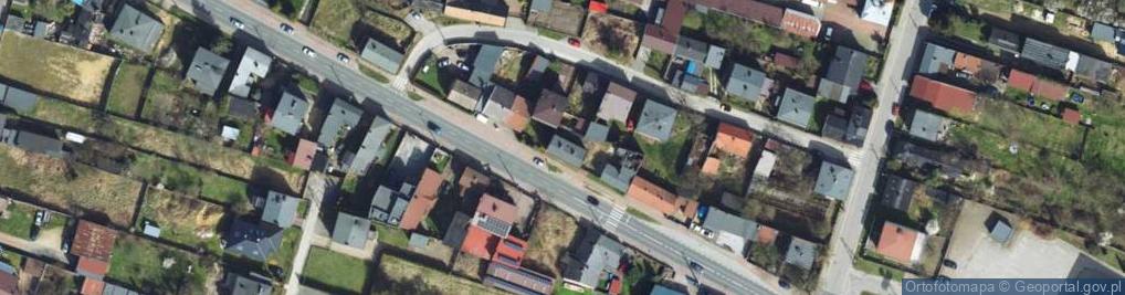 Zdjęcie satelitarne Częstochowska ul.