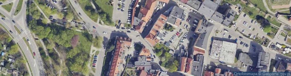 Zdjęcie satelitarne Czeska ul.