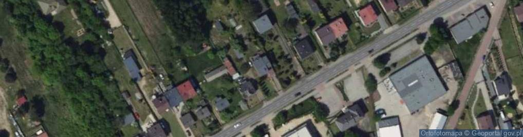 Zdjęcie satelitarne Częstochowska ul.