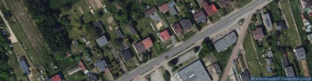 Zdjęcie satelitarne Częstochowska ul.