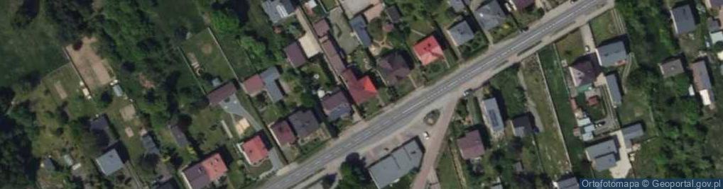 Zdjęcie satelitarne Częstochowska ul.