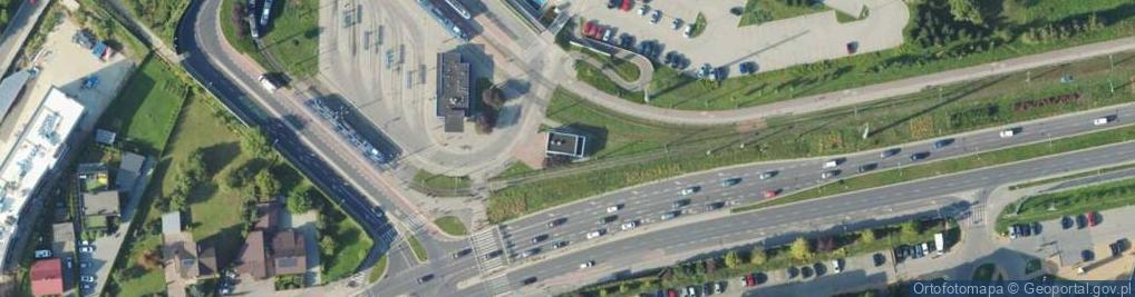 Zdjęcie satelitarne Czerwone Maki ul.
