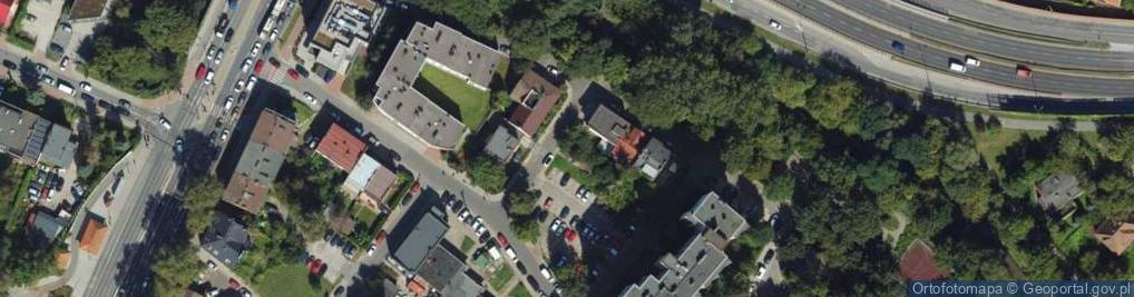 Zdjęcie satelitarne Czerwona ul.