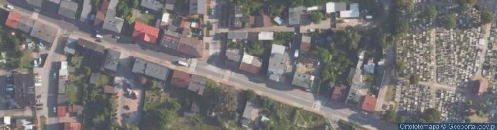 Zdjęcie satelitarne Częstochowska ul.