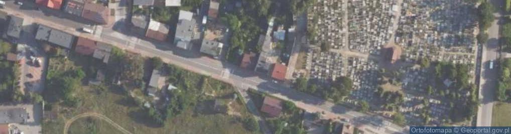 Zdjęcie satelitarne Częstochowska ul.