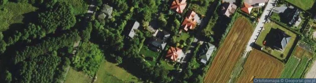 Zdjęcie satelitarne Czarnej Olchy ul.