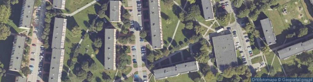 Zdjęcie satelitarne Czechosłowacka ul.
