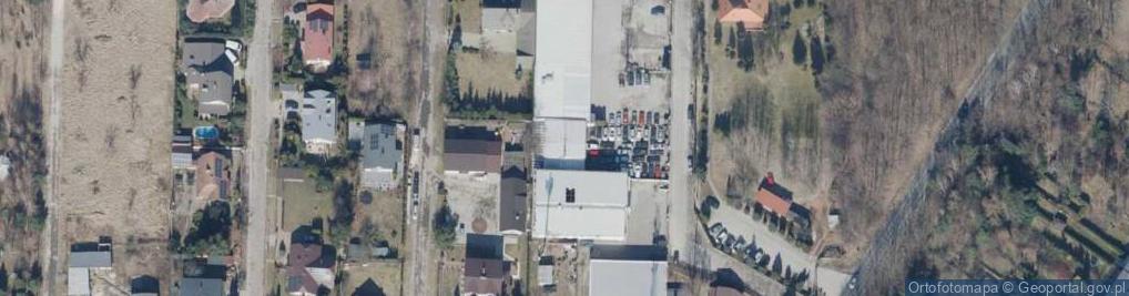 Zdjęcie satelitarne Czerwonych Maków ul.