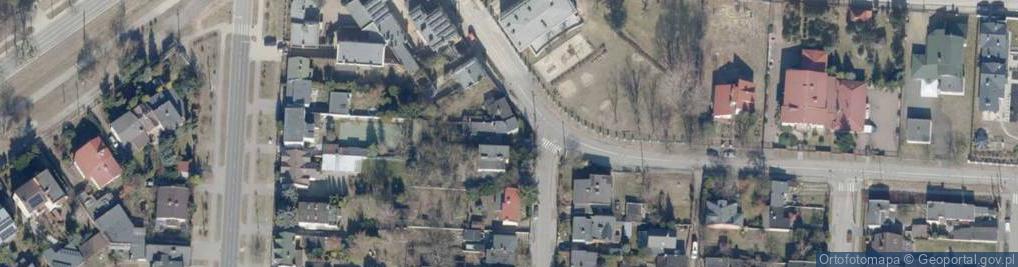 Zdjęcie satelitarne Czysta ul.