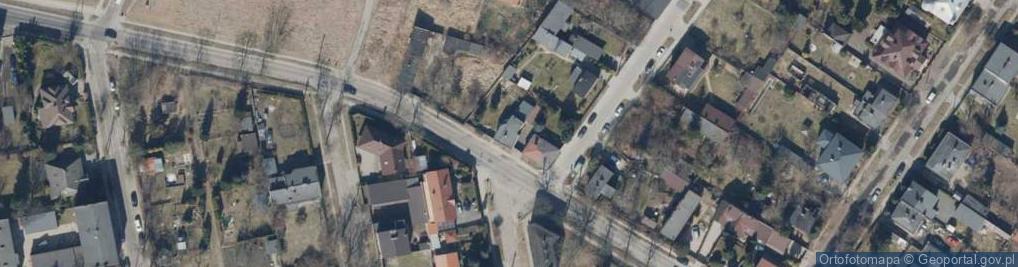 Zdjęcie satelitarne Czechosłowacka ul.