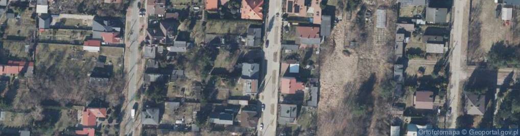 Zdjęcie satelitarne Człuchowska ul.