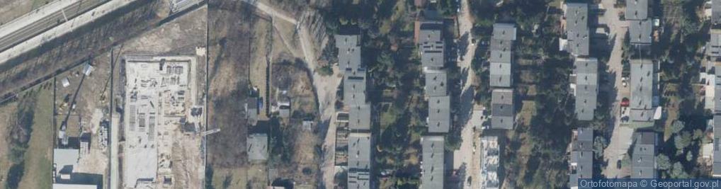 Zdjęcie satelitarne Czerwonego Kapturka ul.