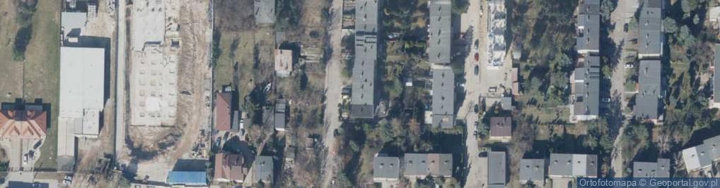 Zdjęcie satelitarne Czerwonego Kapturka ul.