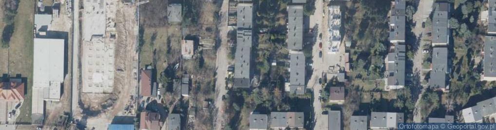 Zdjęcie satelitarne Czerwonego Kapturka ul.