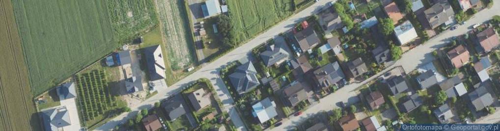 Zdjęcie satelitarne Czerwonego Krzyża ul.