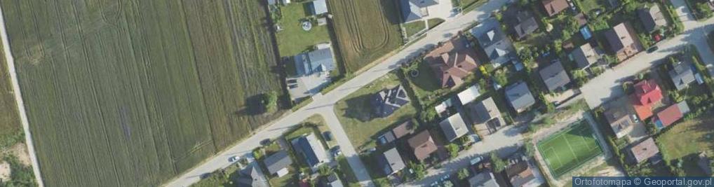 Zdjęcie satelitarne Czerwonego Krzyża ul.