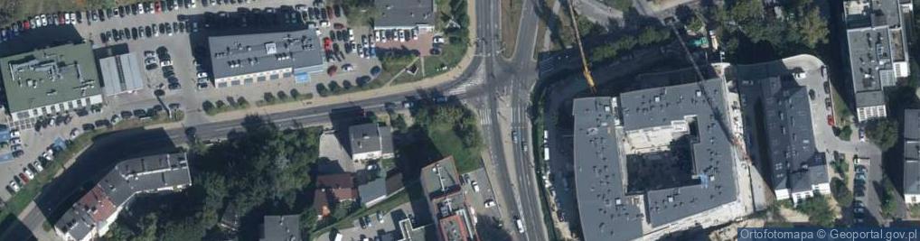 Zdjęcie satelitarne Czechowska ul.